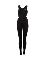 The Gul Womens Womens Response FL 3/2mm Long John Wetsuit in Black