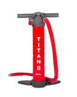 The Red Paddle Titan II SUP Pump in Red