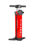 The Red Paddle Titan II SUP Pump in Red