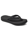 Cushion Breeze Flip Flops in Black