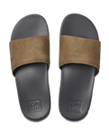 One Sliders in Grey & Tan