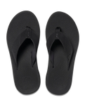 Phantom II Flip Flops in Black & Black