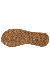 Cushion Sands Flip Flops in Black & Tan