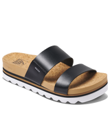 Cushion Vista Hi Sandals in Black