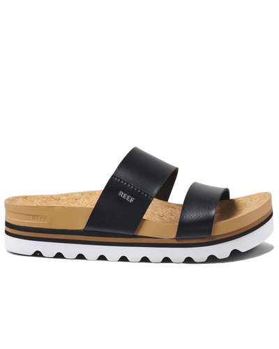 Cushion Vista Hi Sandals in Black