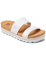 The Reef Womens Cushion Vista Hi Sandals in Cloud