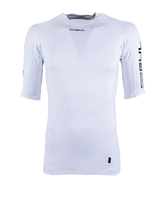 The Gul UV Short Sleeve Rash Vest in White
