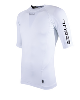 The Gul UV Short Sleeve Rash Vest in White