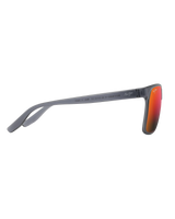 The Maui Jim Pailolo Polarised Sunglasses in Translucent Matte Grey & Hawaii Lava