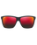 The Maui Jim Cruzem Polarised Rectangular Sunglasses in Matte Black & Hawaii Lava
