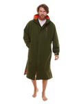 The Red Paddle Pro Change Robe EVO in Parker Green