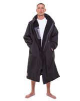 The Red Paddle Pro Change Robe EVO in Stealth Black