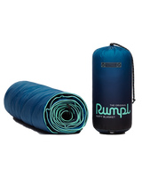 The Rumpl Original Puffy Blanket in Ocean Fade