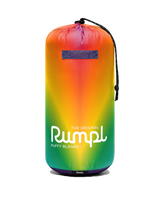 The Rumpl Original Puffy Blanket in Rainbow Prism
