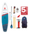The Red Paddle 11'3" Sport Hybrid Tough SUP in Blue