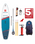 The Red Paddle 11'3" Sport Prime Carbon SUP in Blue