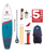 The Red Paddle 11'3" Sport Prime Carbon SUP in Blue