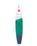 The Red Paddle 13'2" Voyager+ Hybrid Tough SUP in Blue