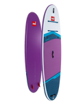 The Red Paddle 10'6" Ride Hybrid Tough SUP (2024) in Purple