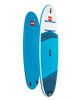 The Red Paddle 10'6" Ride Hybrid Tough SUP in Blue