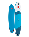 The Red Paddle 10'6" Ride Hybrid Tough SUP in Blue