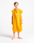 The Robie Junior Original-Series Short Sleeve Changing Robe in Saffron