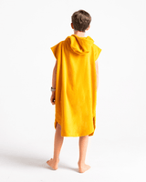 The Robie Junior Original-Series Short Sleeve Changing Robe in Saffron