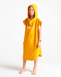 The Robie Junior Original-Series Short Sleeve Changing Robe in Saffron