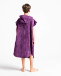 The Robie Junior Original-Series Short Sleeve Changing Robe in Ultra Violet