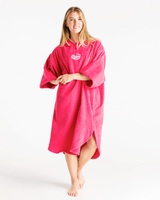 The Robie Original-Series Long Sleeve Changing Robe in Coral