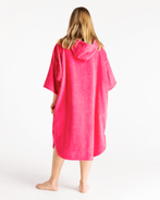 The Robie Original-Series Long Sleeve Changing Robe in Coral