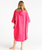 The Robie Original-Series Long Sleeve Changing Robe in Coral