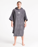 The Robie Original-Series Long Sleeve Changing Robe in Steel Grey