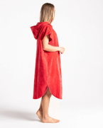 The Robie Original-Series Short Sleeve Changing Robe in Coral