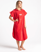 The Robie Original-Series Short Sleeve Changing Robe in Coral