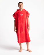 The Robie Original-Series Short Sleeve Changing Robe in Coral