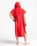 The Robie Original-Series Short Sleeve Changing Robe in Coral