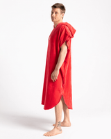 The Robie Original-Series Short Sleeve Changing Robe in Coral