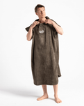 The Robie Original-Series Short Sleeve Changing Robe in Olive