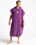 The Robie Original-Series Short Sleeve Changing Robe in Ultra Violet