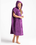 The Robie Original-Series Short Sleeve Changing Robe in Ultra Violet