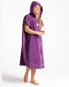 The Robie Original-Series Short Sleeve Changing Robe in Ultra Violet