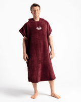 The Robie Original-Series Short Sleeve Changing Robe in Wine