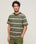 Relaxed Stripe T-Shirt in Olive Stripe