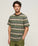 Relaxed Stripe T-Shirt in Olive Stripe