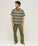 Relaxed Stripe T-Shirt in Olive Stripe