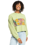 Remote Island Sweatshirt in Fern