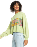 Remote Island Sweatshirt in Fern