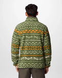 Rugged Ridge Half Snap Fleece Jacket in Canteen Madras Multi