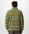 Rugged Ridge Half Snap Fleece Jacket in Canteen Madras Multi